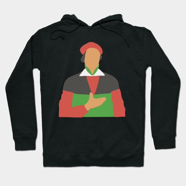 Malevich Self Portrait Hoodie by isstgeschichte